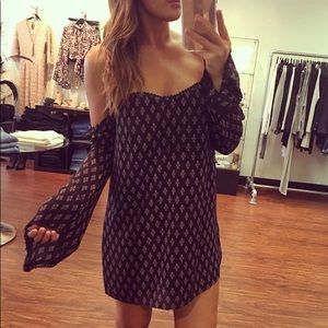 Olivaceous Off the should dress